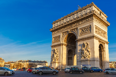 【13：00～15：00パリ空港着の方限定】Bienvenue à Paris! 初めてのパリでも安心！到着日にホテルでお出迎え・パリの滞在の案内とプチ市内散策