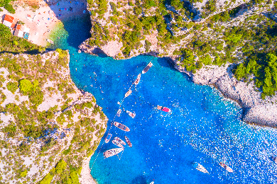 【2泊3日パッケージ】「アドリア海の宝を巡る旅 ～スプリットからドブロブニク、青の洞窟と島々の魅力を満喫～